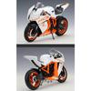 1/10 Scale Welly KTM 1190 RC8 R Alloy Motorcycle Model Diecasts Metal Toy Vehicles Motorcycle Model High Simulation Collection Childrens Gifts