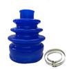 Set Clamps Silicone 3PCS Blue Kit Brand New Durable