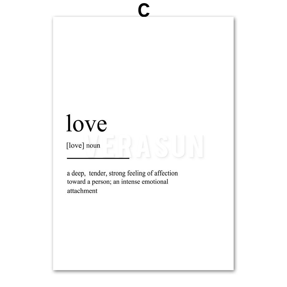 Домашний друг, путешествие, определение любви, цитаты, скандинавские постеры и принты, настенная живопись на холсте, настенные картины для декора гостиной