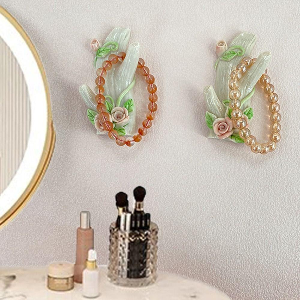 3pcs No-Drill Wall Hook Holder Strong Sticky Coat Rack Umbrella Storage Rack Entrance Door