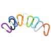 Colorful Aluminum Gourd Carabiner Keychain with S-Shaped Quick Release & Water Bottle Hanger