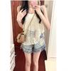 Women's Hollowed-Out Knit Vest - Summer 2025 Trendy French Design