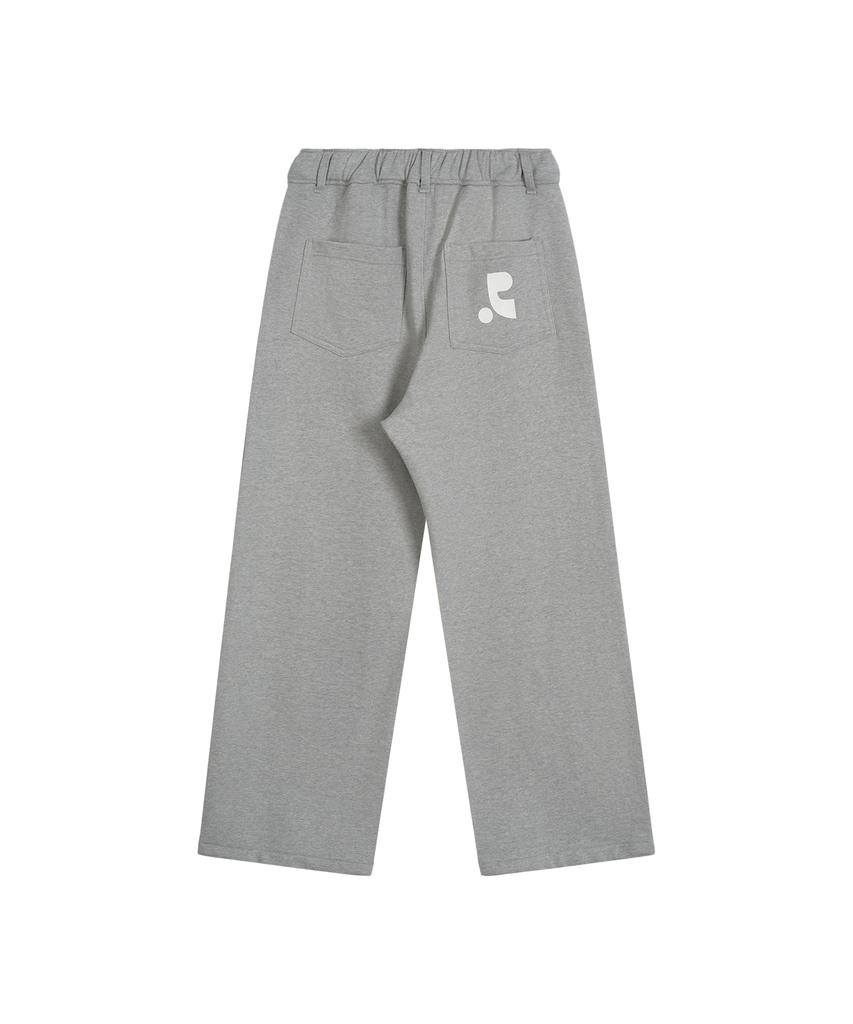 REST&RECREATION Sweat Detail Pants - Gray