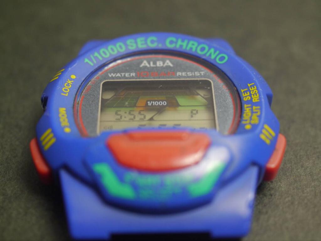 SEIKO ALBA Кварцевые цифровые часы Рабочее состояние W349-4A10 Мужские (ad345)