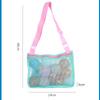 Portable Beach Bag Mesh Swimming Bag For Children Beach Toy Baskets Storage Bag Kids Outdoor Toy Seashell Bags