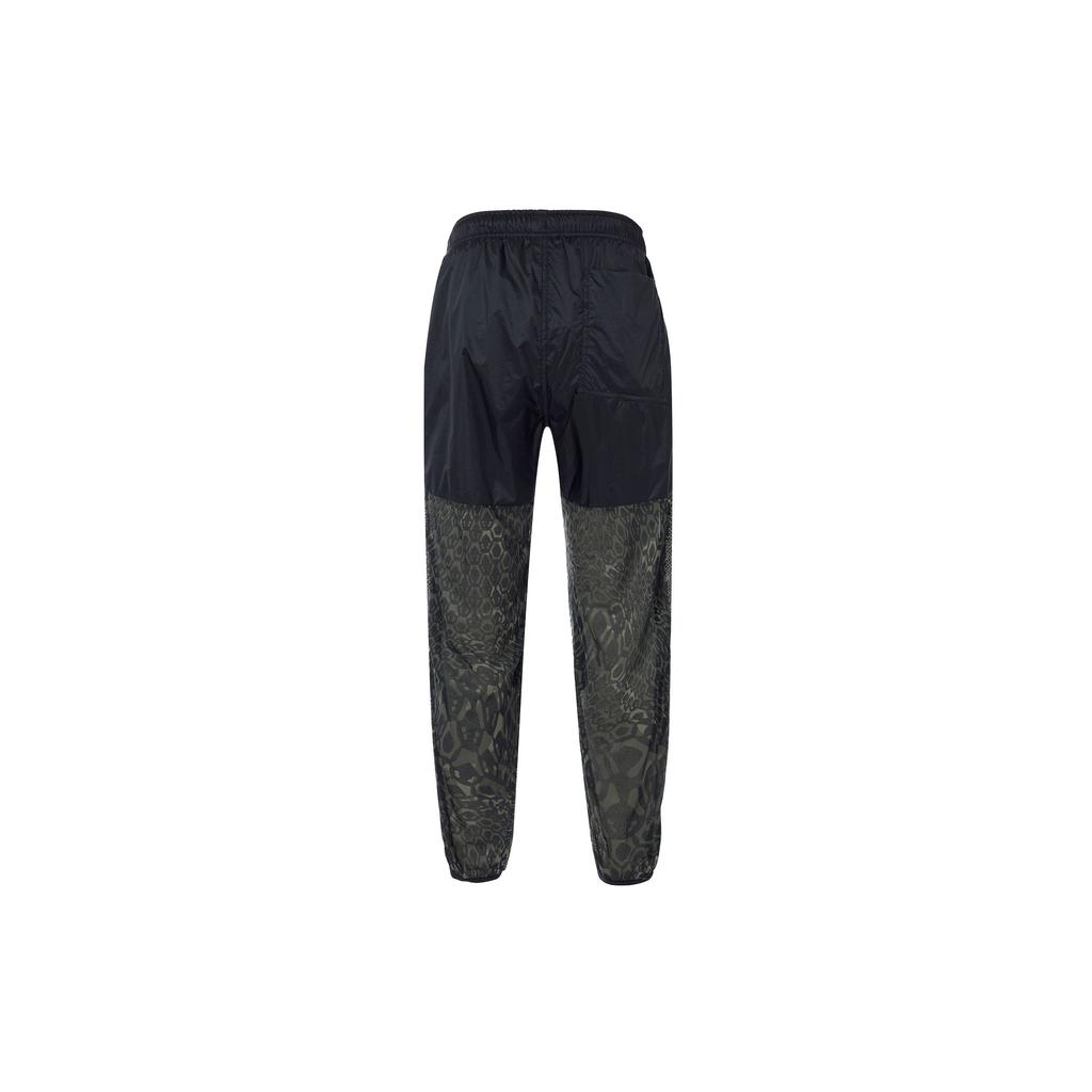 Nike Серия ACG Камуфляжные дышащие сетчатые вязаные спортивные брюки Мужские штаны Черные DB4102-355