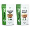NeutraVed Zaatar, Garlic Powder 100% Pure Spice Combo | Ready To Use (100g X 2) = 200g