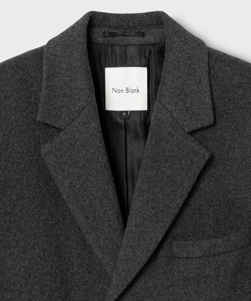 Nonblank [Nonblank X Fashion Planet] Single Long Coat_Grey