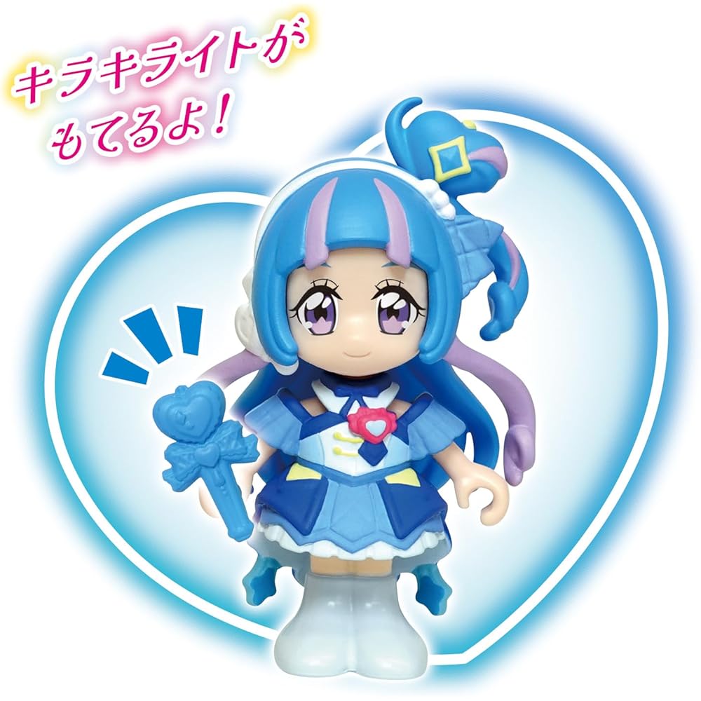 Кукла Bandai Cure Wink Precure с аксессуарами для детей 3-6 лет