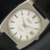 HAND-WINDING VINTAGE 6602B JAPAN MENS WHITE COLOR DIAL WATCH A703940-1 R213g-a703940