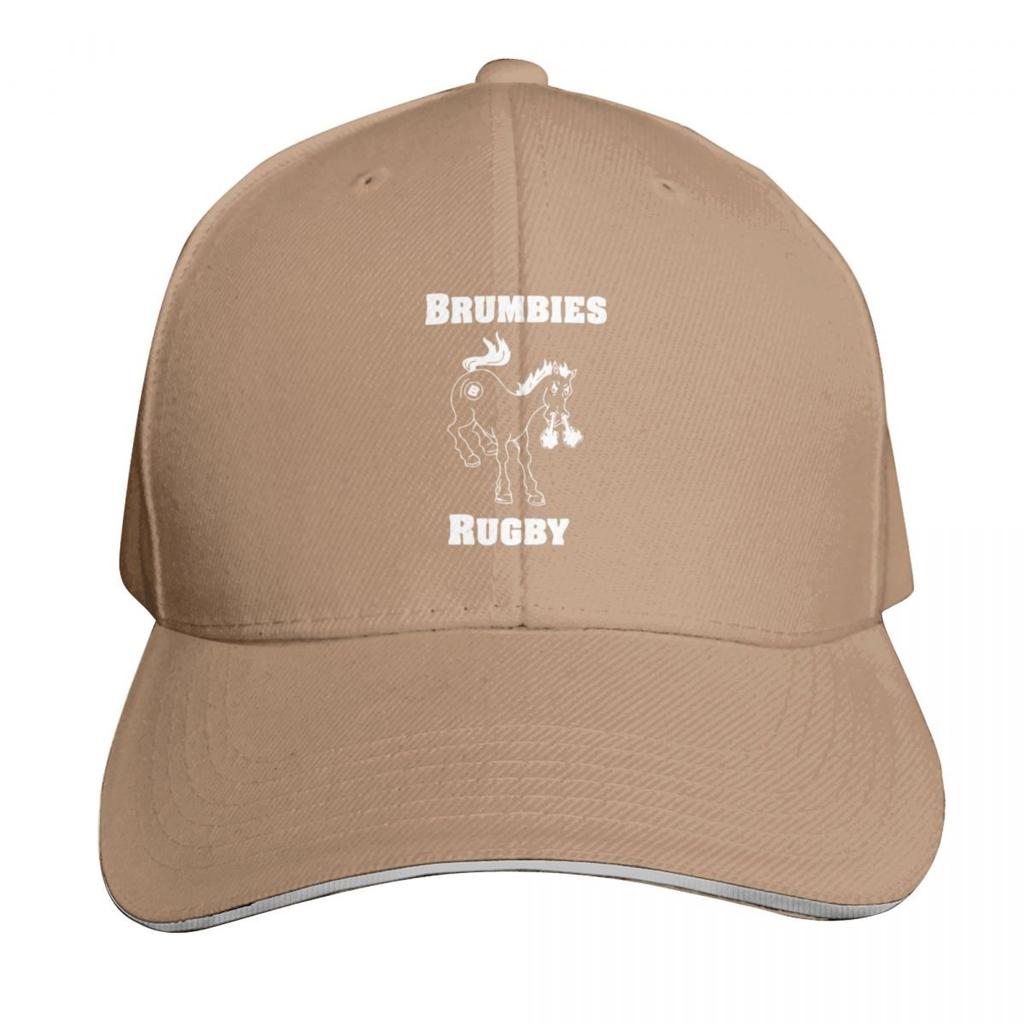 Brumbies Rugby Winnipeg White Logo Baseball Cap Horse Hat Fishing cap Luxury Unisex cap Military Tactical Unisexs Hats Womens