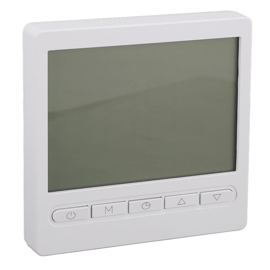 16A Thermostat with Memory Function LCD Screen Digital Temperature Controller for Home Room Electric