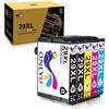 Ink Cartridge 29 XL - Epson - Compatible - Pack of 5 - Multi-colors - Generic Accessory