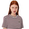 Lacoste Womens/Ladies Striped Cotton Loose Fit T-Shirt