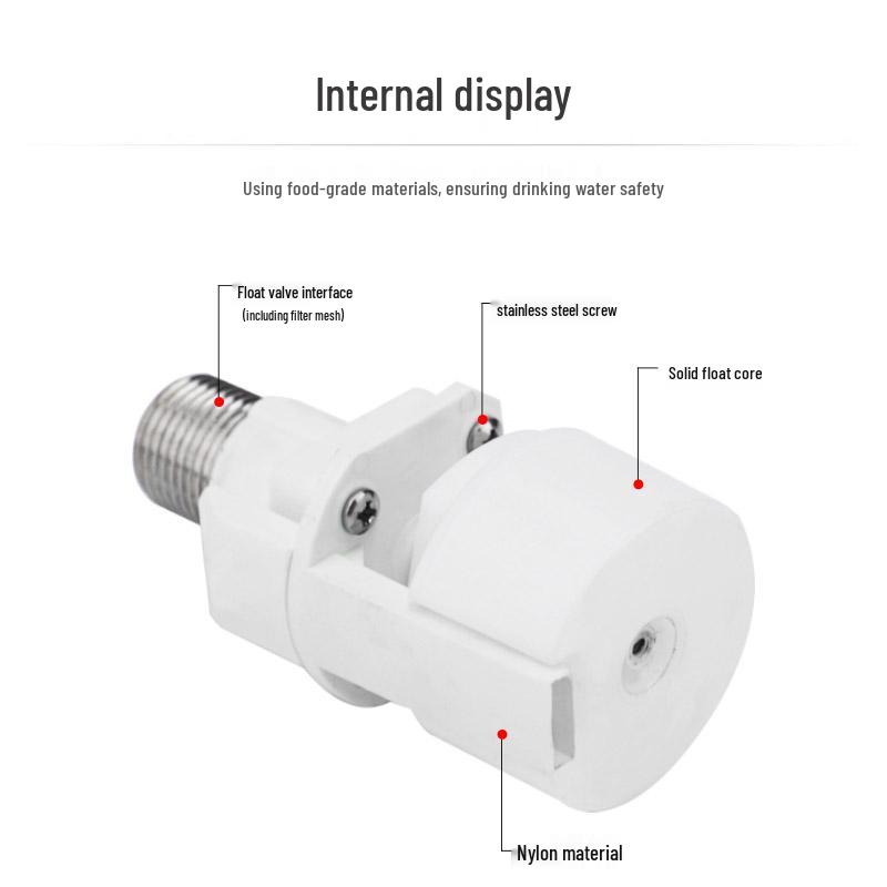 ELEKO Automatic Stainless Steel Float Valve for Water Tank Level Control