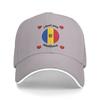 Flag Moldova  Baseball Cap  Casual Hip Hop Hats Summer Unisex-Teens Outdoor Gym Baseball Caps