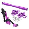 For Surron Light Bee X S For Segway X160 X260 Hydraulic Rear Foot Brake & Extender Foot Pegs & Footrest Support Brace Aluminum