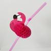 Соломинки Фламинго - Розовые Украшения для Вечеринки для Напитков и Фотореквизит