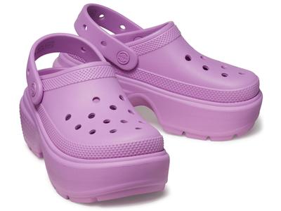 Сандалии-клоги Crocs Stomp 209347-6WQ (Фиолетовый/Размер 22,0/Женские)