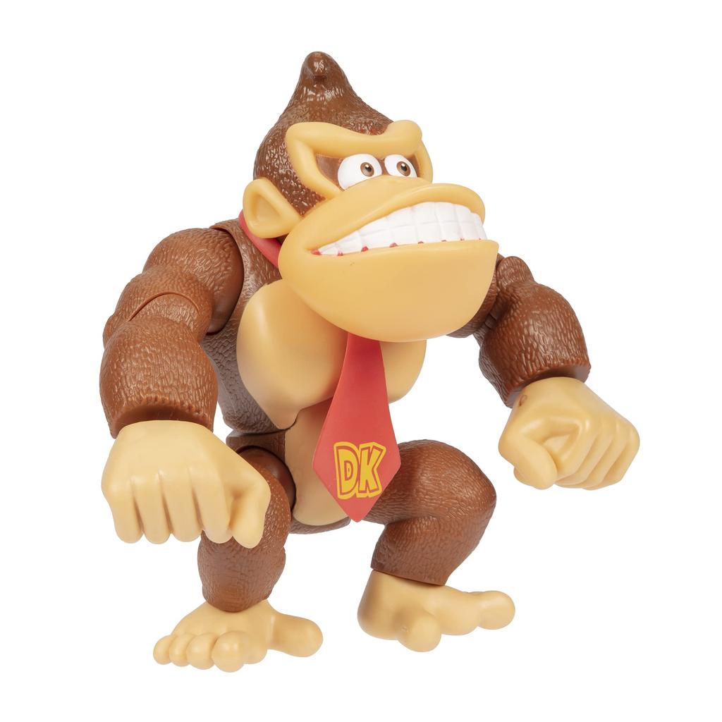 Nintendo Super Mario 15cm Tall Donkey Kong Action Figure with Pose Perfect for Play and Display for Kids and Collectors Ages 3 and 6" / Function, Up.