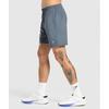 Gymshark Продолжайте показывать 7 шорт Titanium Blue A2b9x Ucmq
