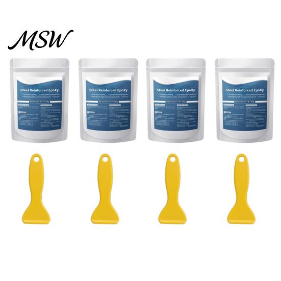 Epoxy Putty Stick Steel Reinforced Putty, Waterproof Heat-Resistant Repair Kit, All Purpose Filler Chemical Resistant AB Clay for Metal Wood