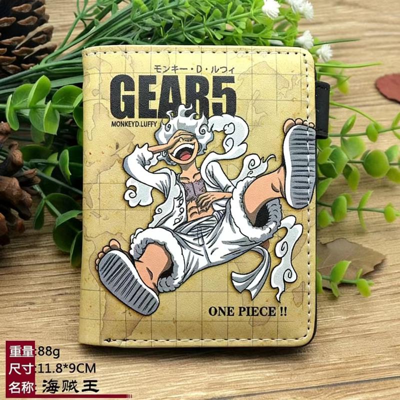 ONE PIECE Аниме Луффи Держатель Банковской Карты Кошельки для Мужчин Мужской ПУ Кожа Держатель Кредитной Карты Чехол Кошелек Маленький Тонкий Умный Кошелек