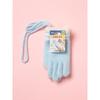 Daiso Winter Together Kids Embroidered Point Gloves Blue