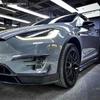 Карбоновый боди-кит для Tesla Model X RZ: Передний сплиттер, Модифицированный бампер, Задний сплиттер, Пороги.