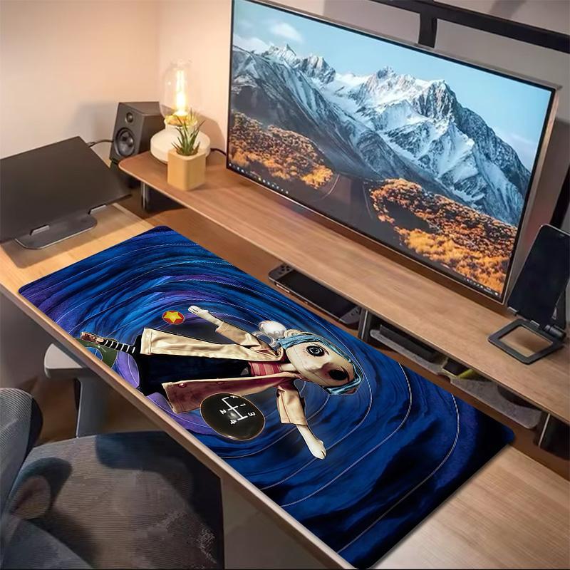 Coraline3 Print Cushion Non-slip Laptop Tablet Big Mousepad XXL Mat Mini PC Playmat With Lock edge