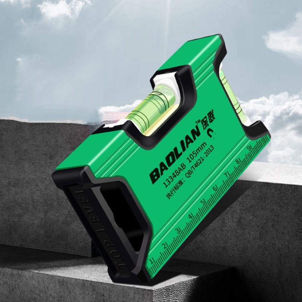 with Metric Magnetic Level Gauge Horizontal & Vertical Measure Level Ruler Portable Angle Finder