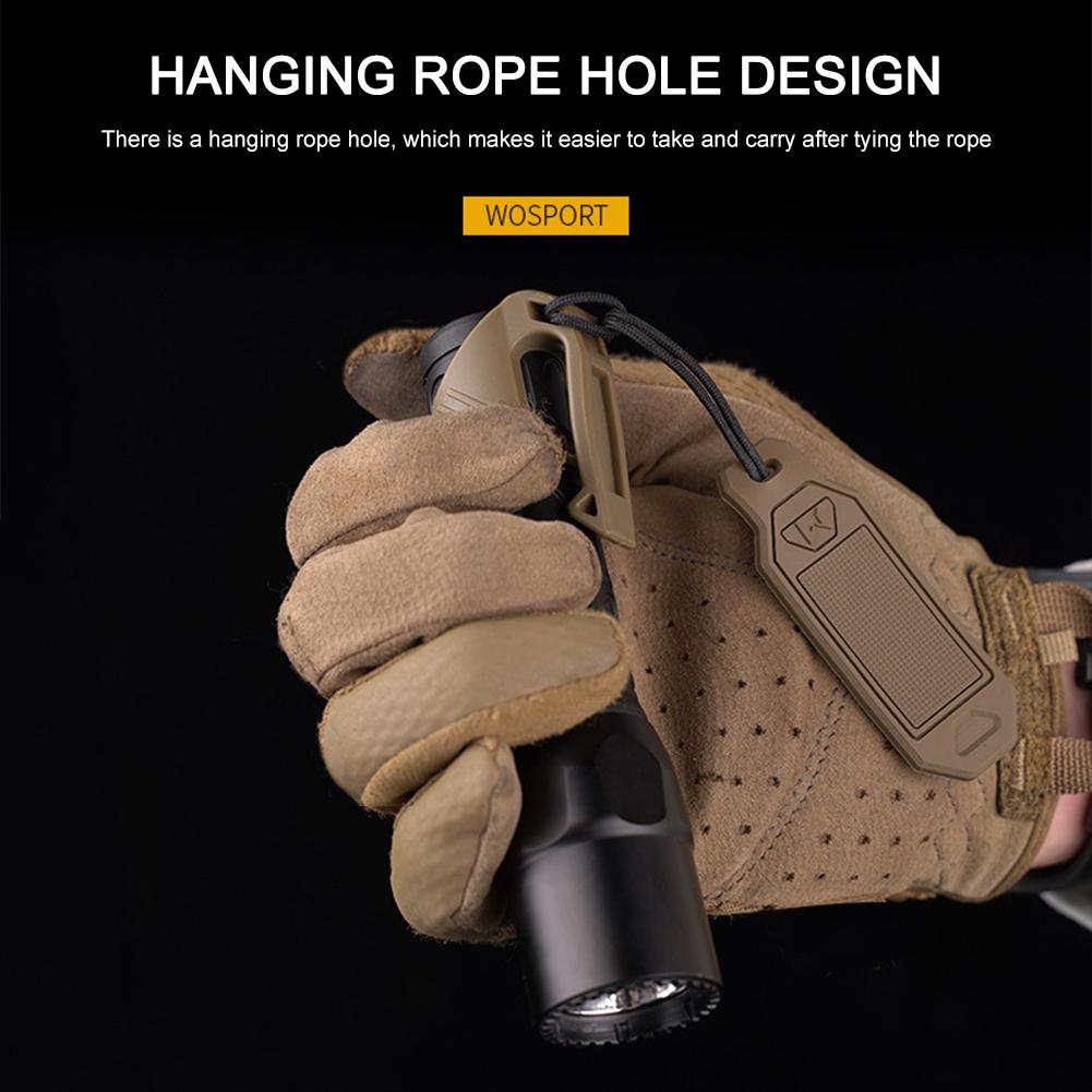 Flashlight Pocket Clip Multifunction Lamp Fixing Brackets Nylon Flashlight Adapter Equipment Accessories