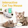 The New Electric Mouse Cat Toy Mouse Simulation Sound Self Hi To Relieve Boredom Automatic Cat Toy Fast Moving Pet Supplies