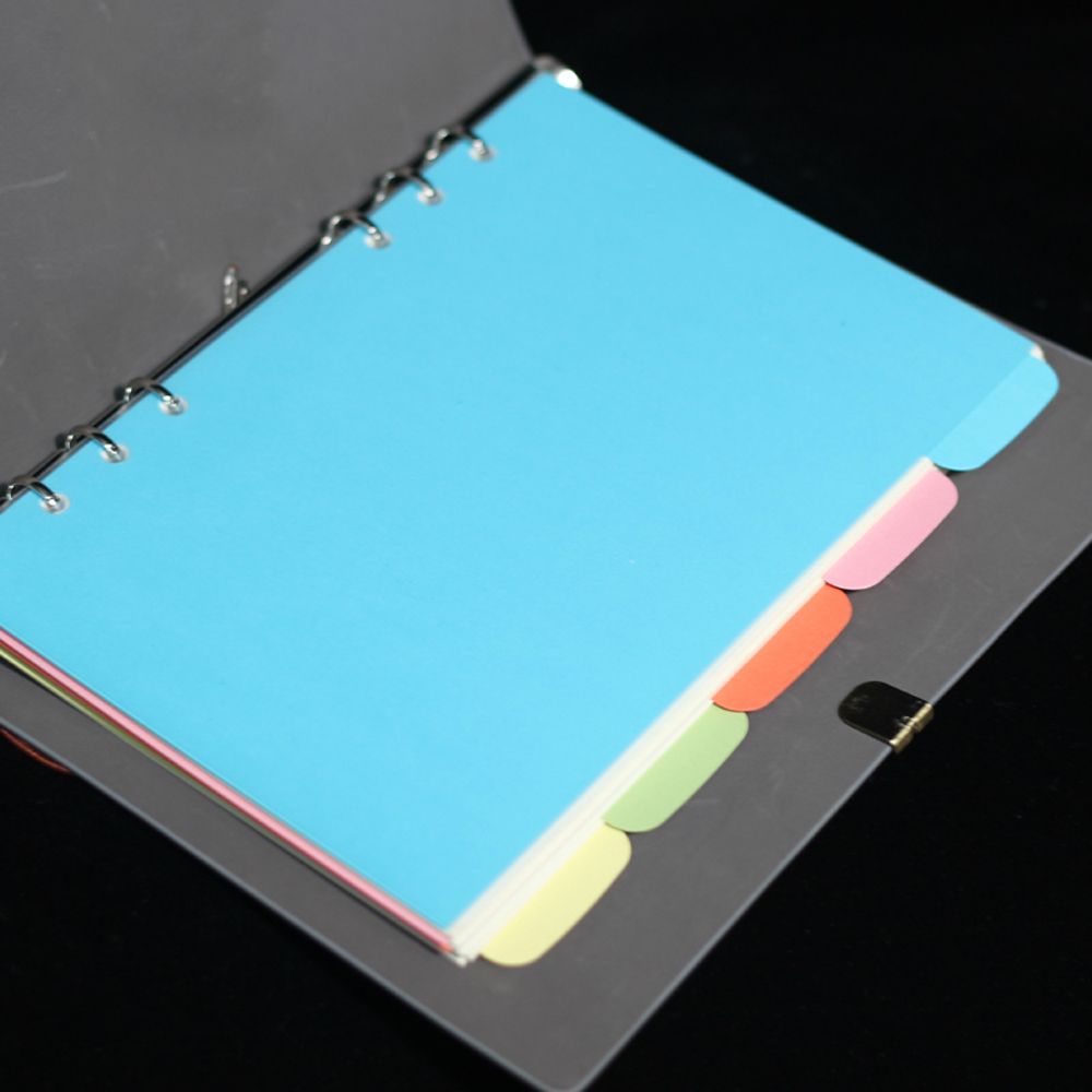 Classified Lables Refill Papers Planner Binder Dividers Index Divider Index Pagination A5 A6 A7