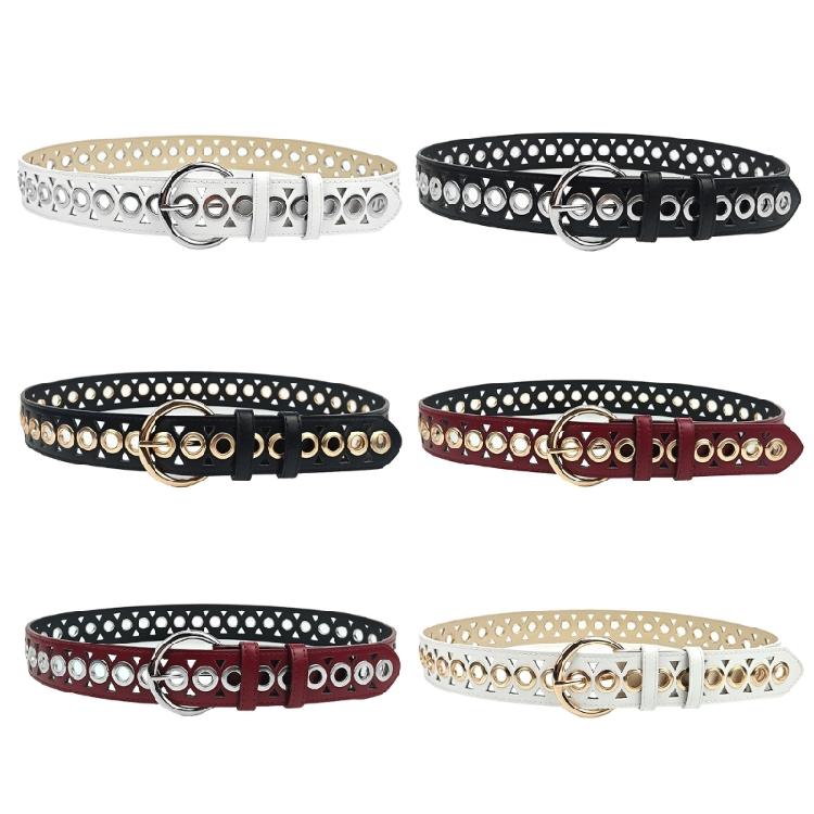 Тонкая поясная цепочка Уникальная пряжка ПУ ремень для женщин Выпускные вечера Сцена и Клубная вечеринка Повседневная одежда Изысканные украшения