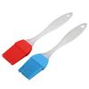 6Pcs Stainless Steel U Shaped Barbecue Fork Skewers with 2Pcs Silicone Baking Oil BBQ Brush