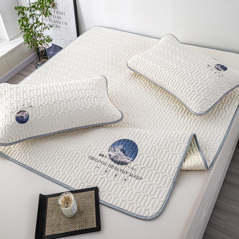 Наматрасник, комплект из трех предметов, моющийся складной крутой наматрасник, домашний текстиль для лета, коврик с татами, тонкая подушка