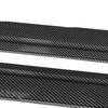 Universal Car Side Skirt 8 Pcs 2.2m Winglet Splitters Lip Side Spoiler For Peugeot 207 307 308 407 408 508 2008 3008 4008 5008