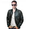 Chinese Size Genuine Leather Jacket Men Real Calfskin Cowhide Camouflage Soft Male Bomber Bassball Leather Coat Autumn Jaqueta M151
