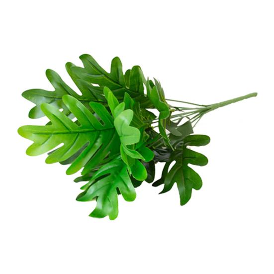 Imitation Plants Realistic No-Watering Plastic Unique Flower Arrangement Artificial Leaves Wedding Decor