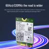 MOGE BE200 Wi-Fi 7 Трехдиапазонная M.2 Карта беспроводной сети для ноутбука (Китайская версия)