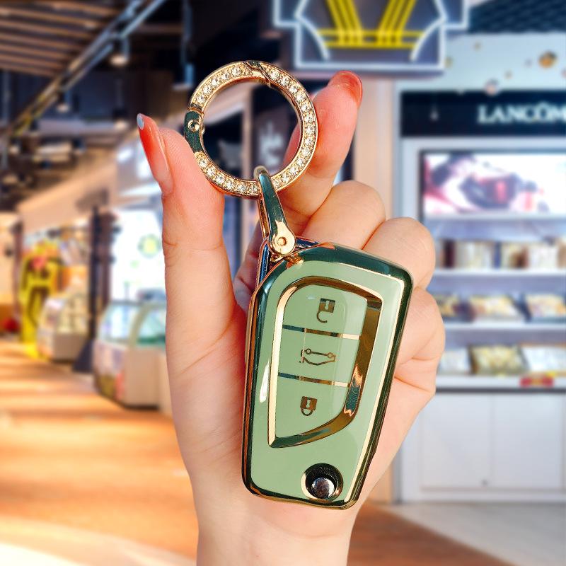 Чехол для ключа Toyota из ТПУ для Corolla, Camry, Levin, Avalon, RAV4, C-HR, Highlander