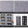 16 Slots Sunglasses Storage Hanging Bag Visible Sunglasses Storage Holder  Bedroom