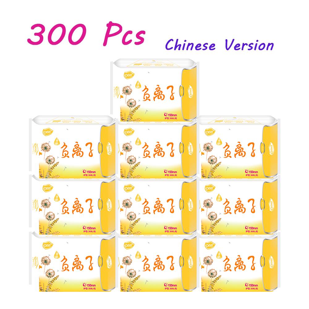 10packs Anion Sanitary Napkin for Women Napkin Sanitary Tampons Kill Bacteria Menstrual Pads with Daily Use Anion Hygienic Pad