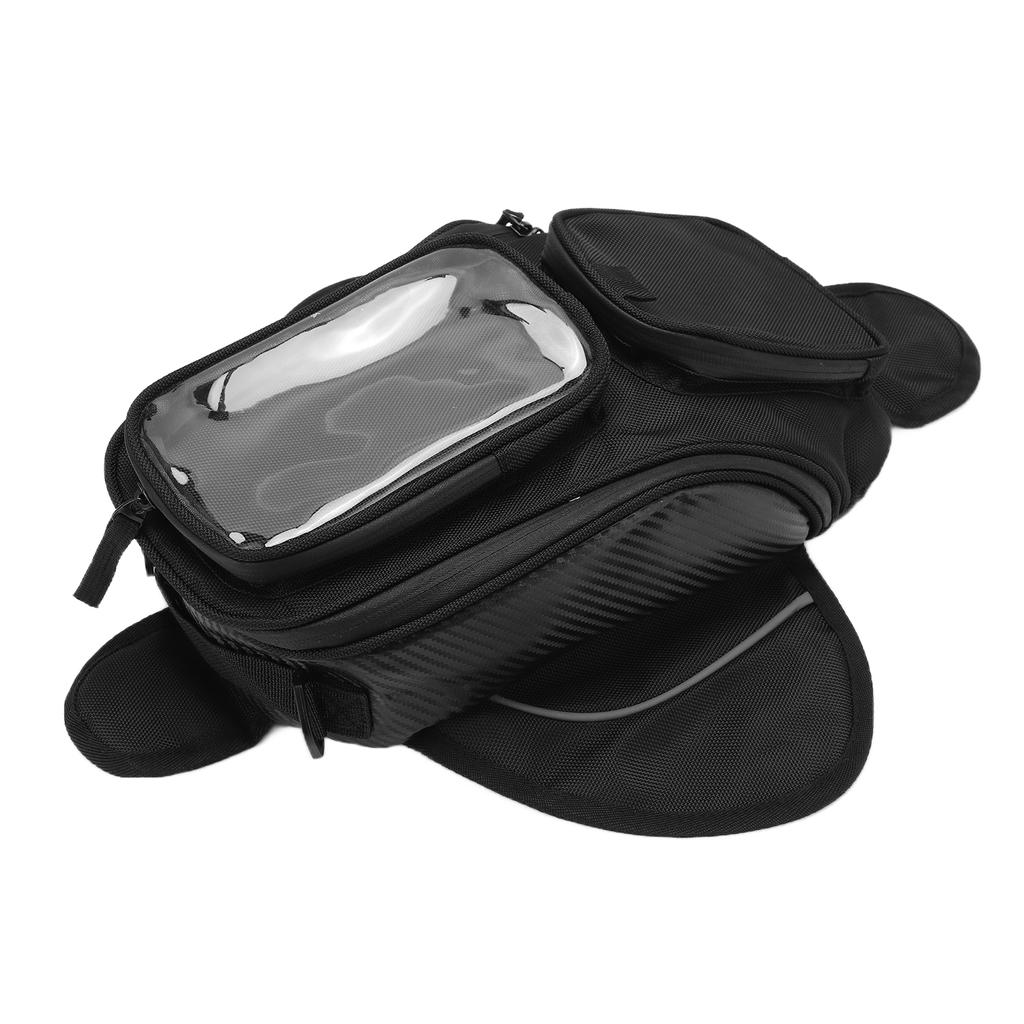 Motorcycle Tank Bag Decorative Backpack Oxford Cloth Waterproof Wear Resistant for Riding