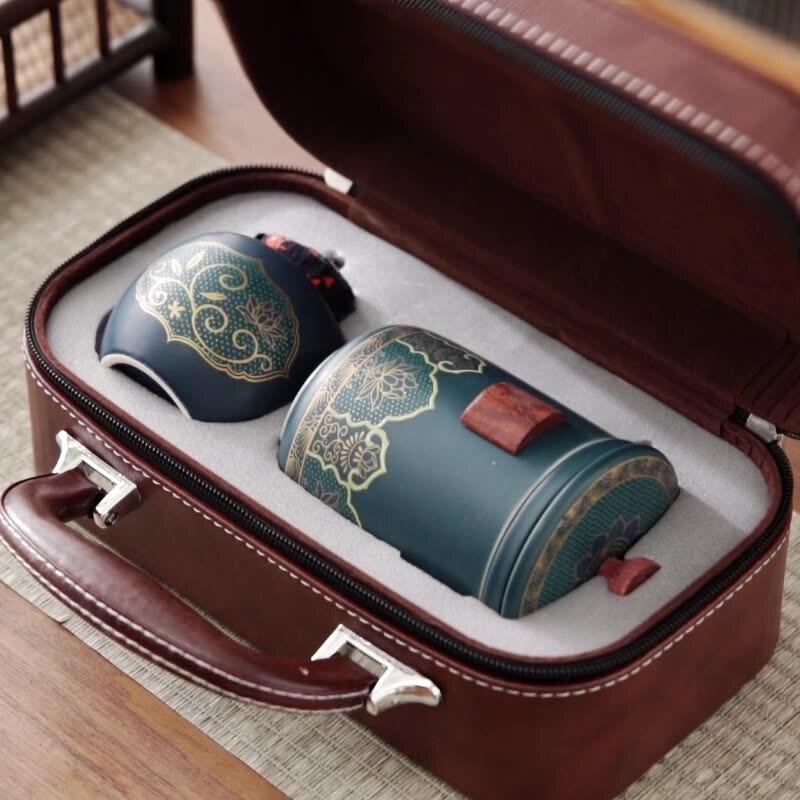 Beifan Portable Ceramic Kung Fu Travel Tea Set