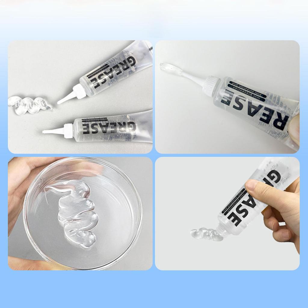 Automotive Grease 10 Piece Transparent Lubricant Multi-purpose Car Lubricating for Automotive Brake Systems Garage Equipment