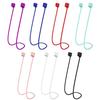 ZOMTOP Магнитный силиконовый шейный ремешок для AirPods Удобный Идеально подходит для совместимых с Apple беспроводных наушников Разные цвета Pro/2/1, Защита от падения,
