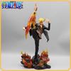 33 см Аниме One Piece Санджи Фигурки ПВХ GK Статуя Фигурки Действия Коллекционная Модель Игрушки Для Детей Подарки