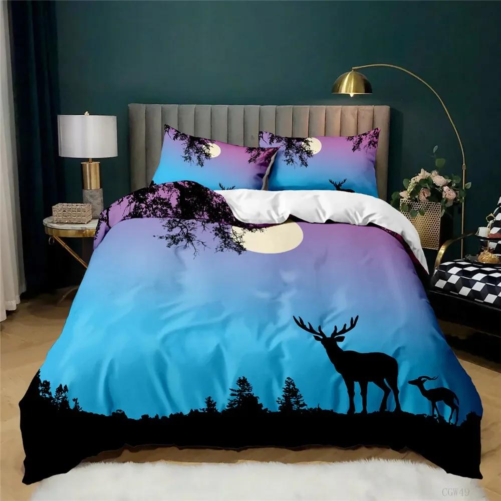 Ders Soft Duvet Cover Pilowcases Girafe Beding House De Couete Adult Peoples Home Textile Bed Shet Set Adorable Lovely Bed Linen Sets Juego De Cama